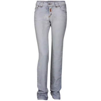 Galliano Women's Distressed Skinny Jeans - Stonewash
