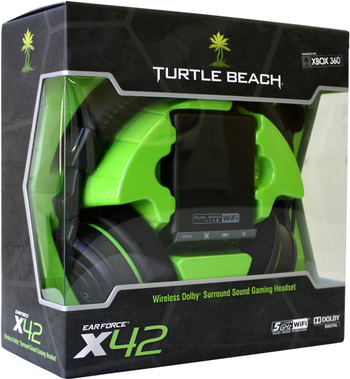 Turtle Beach: X42 Xbox 360 Wireless Headset Surround Sound