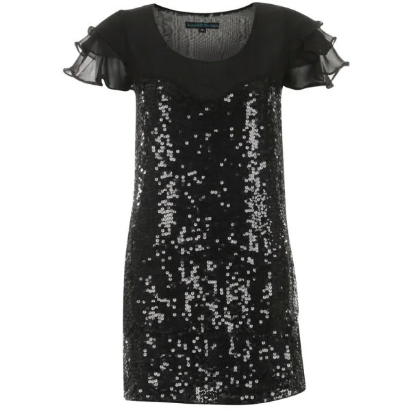 Sugarhill Boutique Woman's Mademoiselle Dress - Black - 16 - Black Image 1