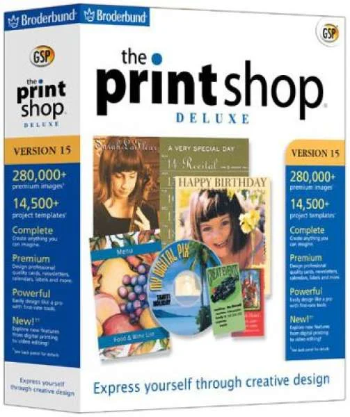 Printshop Deluxe V15 Image 1