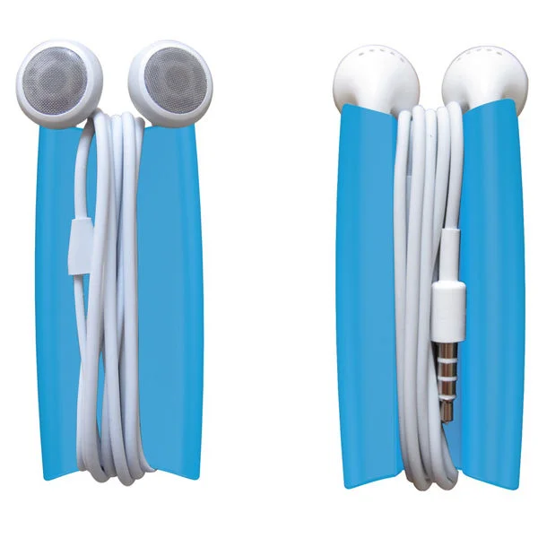 Quirky Wrapster Headphone Cord Organizer (Blue) Image 1