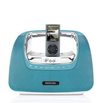 Memorex miniMove MI3X iPod Docking Station (Teal)