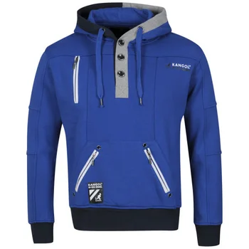 Kangol Men's Scott Hooded Sweat -Cobalt Blue
