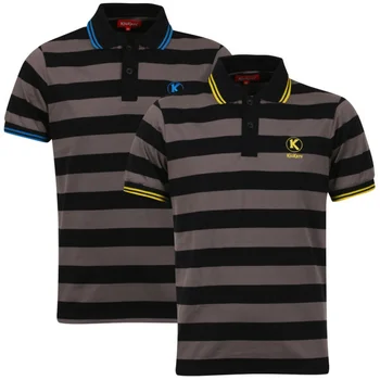 Kickers Men's Lambeth 2-Pack Polos - Charcoal