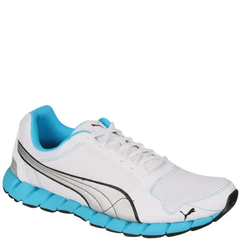 Puma Men's Kevler Runner Trainers - White/Silver/Blue