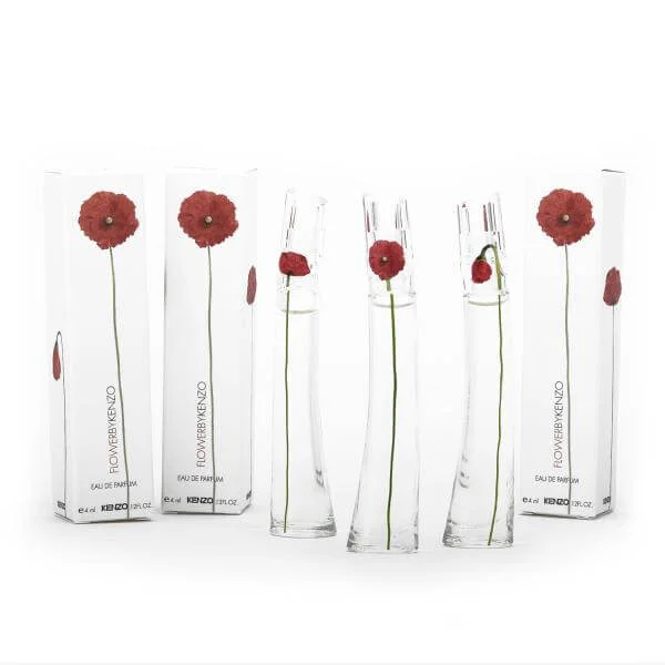 KENZO FLOWERBYKENZO Eau de Parfum (Minis - 3 x 4ml) Image 1