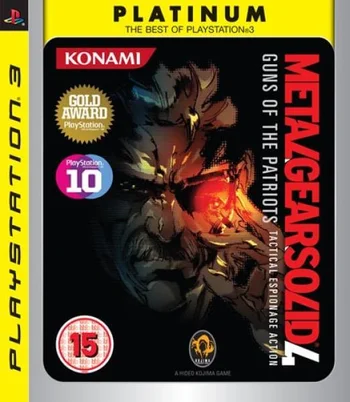 Metal Gear Solid 4: Guns Of The Patriots (Platinum)