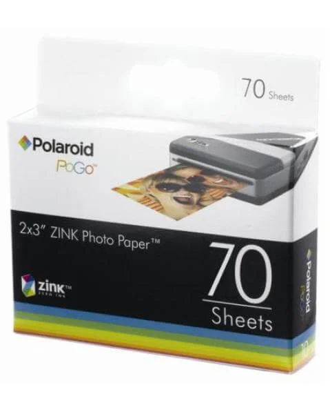 Polaroid Pogo ZINK Photo Paper for Pogo Instant Printer (70 Pack) Image 1