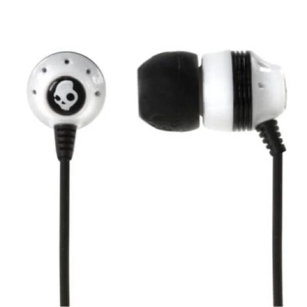 Skullcandy INK'D Earbuds (White/Black) Image 1