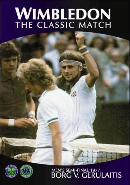 Wimbledon Classic Matches: 1977 Men's Semi Final Borg vs Gerulaitis Image 1