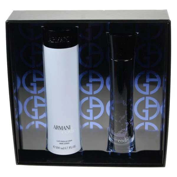 Giorgio Armani Code For Women Gift Set - 50ml Eau de Parfum and 200ml Body Lotion Image 1