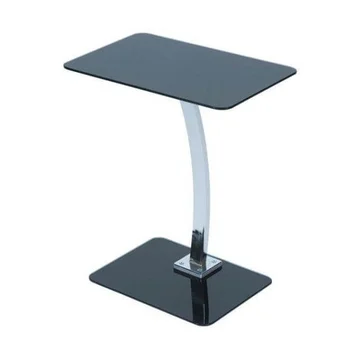 LEVV Black & Chrome Laptop Table
