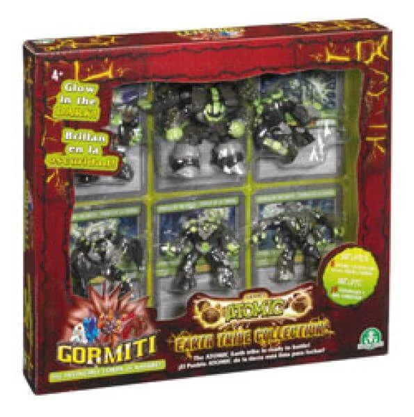 Atomic Gormiti Earth Tribe 6 Pack Image 1