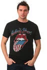 Rolling Stones -Tour Of USA - Men's T-Shirt - Black