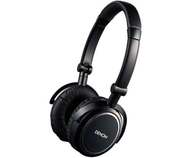 Denon AH-NC732 Noise Cancelling Stereo Headphones - Silver Image 1
