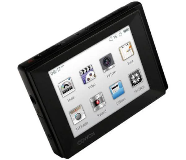 Cowon iAudio D2+ 8GB DAB MP3 Player - Black Image 1