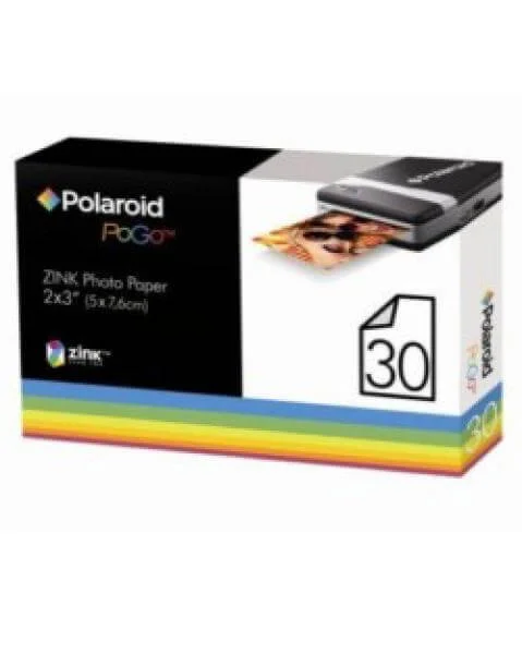Polaroid Pogo ZINK Photo Paper for Pogo Instant Printer (30 Pack) Image 1