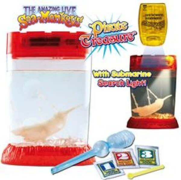 Sea Monkeys Deluxe Gift Set Pirate Treasure Image 1