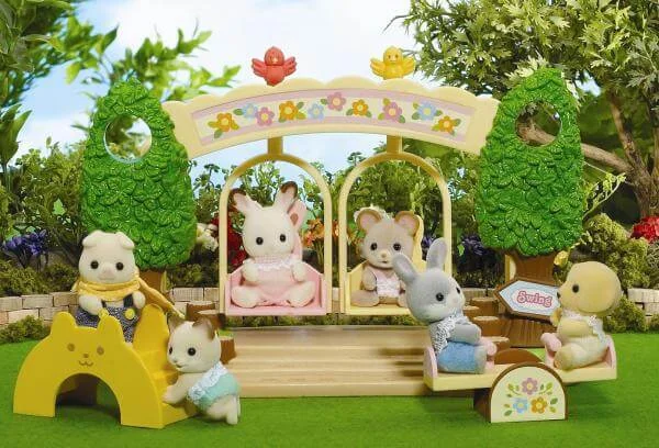 Sylvanian Families: Nursery Playground Swing Set Image 1