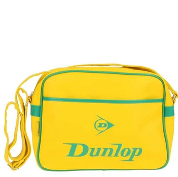 Dunlop classic east-west messenger bag - Yellow-Green
