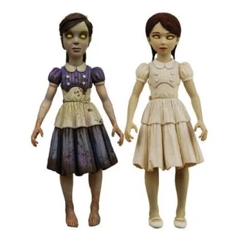 Bioshock Eleanor Lamb And Little Sister 2 Pack 3 3/4 Inch