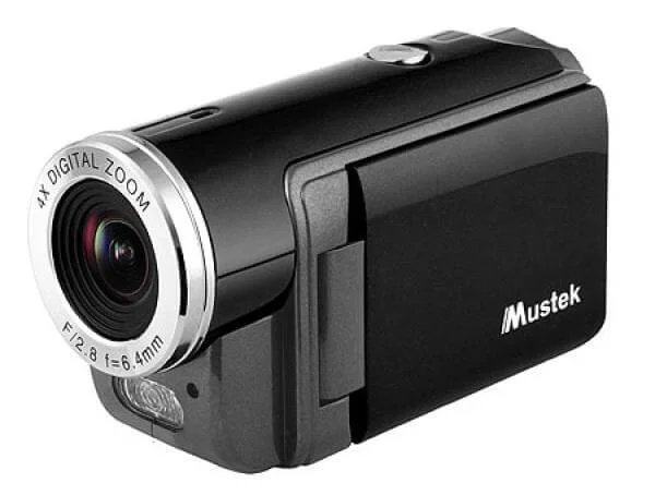 Mustek DV316L Black Camcorder Image 1