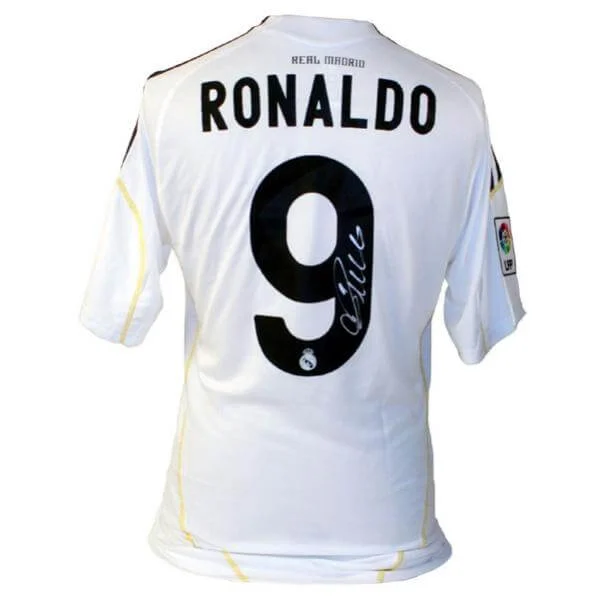 Cristiano Ronaldo Signed Real Madrid Football Shirt Image 1