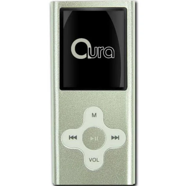 Aura 2GB MP4 Player - Silver Image 1