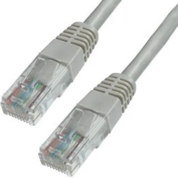 Best Value 1m Cat5e UTP PVC Network Cable - Grey Image 1
