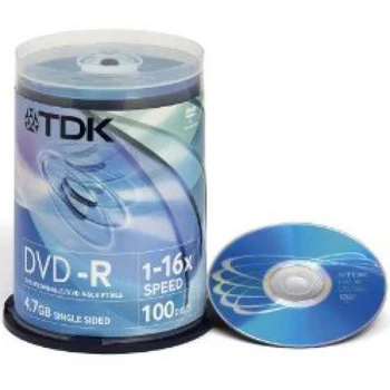TDK DVD-R 16x (100pk) 47CBED100