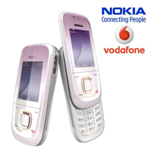 Nokia 2680 Mobile Phone Pink on Vodafone Network with FREE £10 Vodafone Credit Image 1