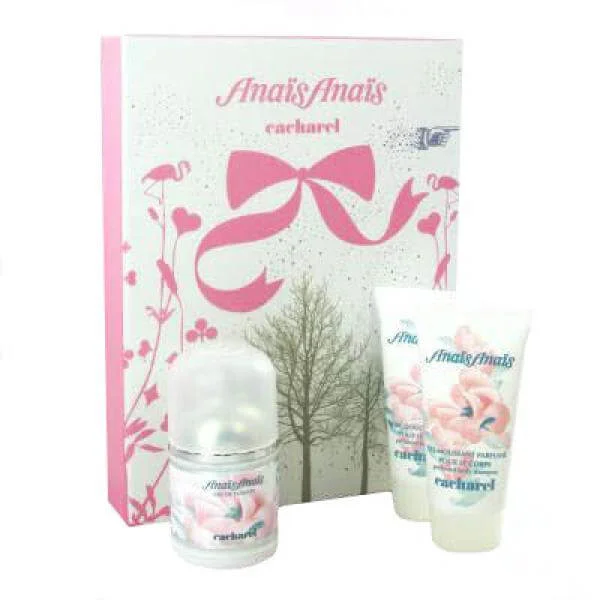 Cacharel Anais Anais Giftset 50ml EDT B/L & S/GEL Image 1