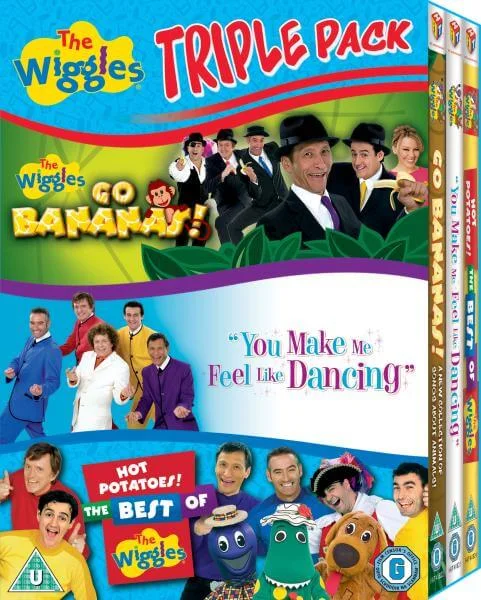 The Wiggles: Triple Pack (Go Bananas! / You Make Me Feel Like Dancing / Hot Potatoes!: The Best of The Wiggles) Image 1