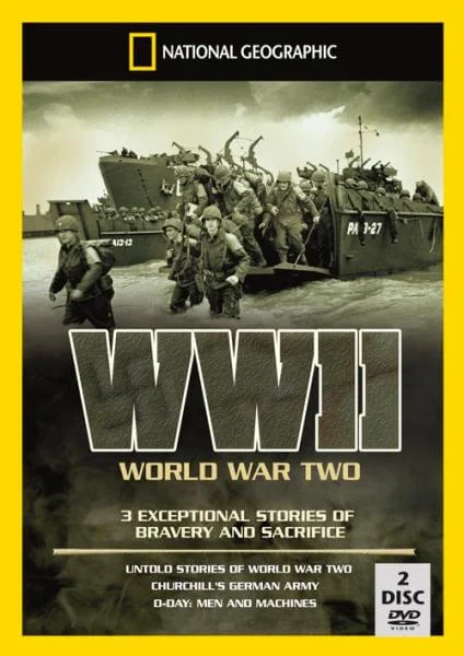 National Geographic: WWII Collection (Untold Stories / Churchill's German Army / D-Day: Men and Machines) Image 1