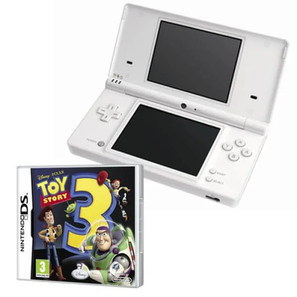 Nintendo DSi White Bundle (Including Toy Story 3) Image 1