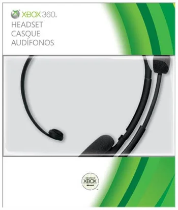 Xbox 360 Wired Headset - Black
