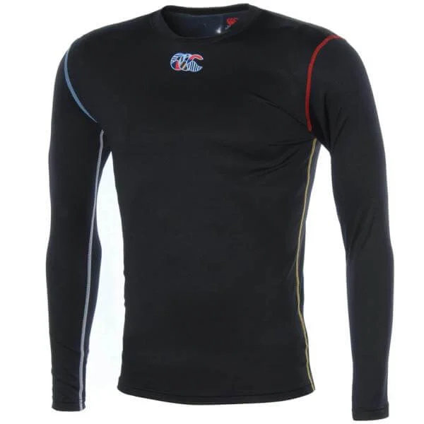 Canterbury Ugly Cold Long Sleeved Baselayer - S - Black Image 1