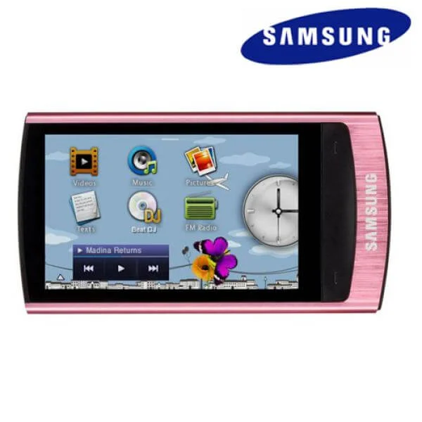 Samsung R1 8GB MP3 Player - Pink Image 1