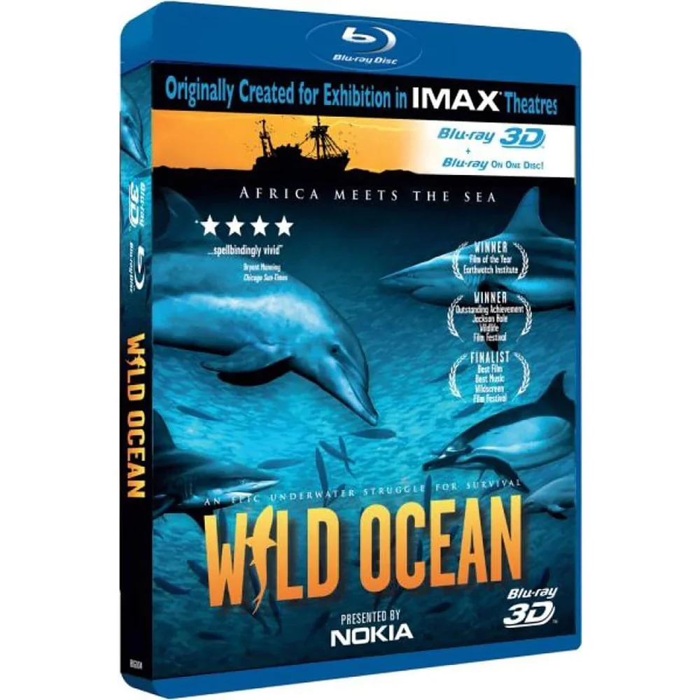 IMAX: Wild Ocean (Includes 2D and 3D Blu-Ray) Image 1