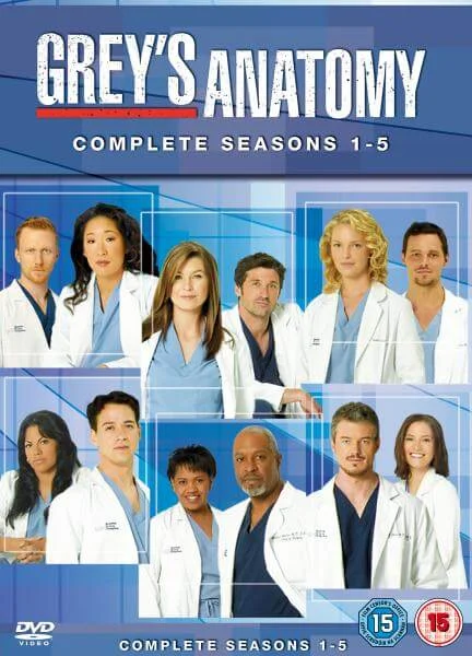Grey's Anatomy - Seasons 1-5 Complete Box Set Image 1