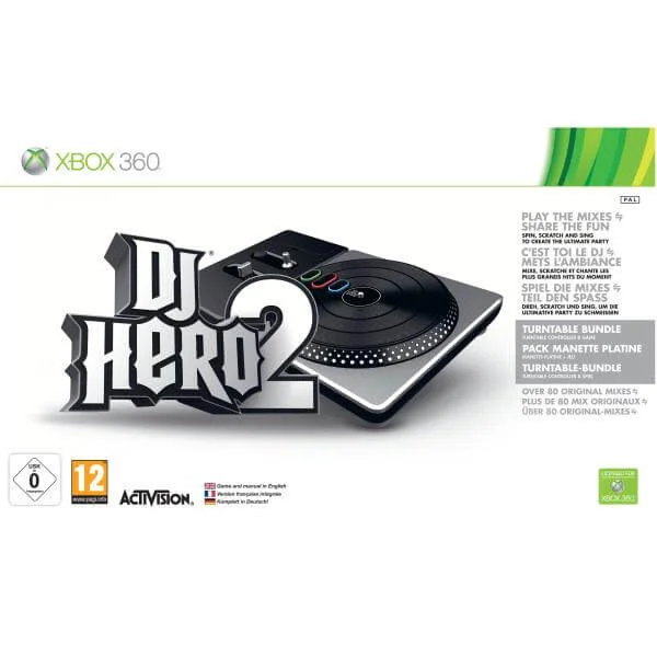 DJ Hero 2 Bundle (Includes Turntable Controller) Image 1