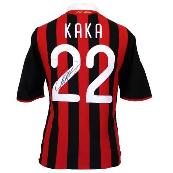Kaka Signed AC Milan Shirt Image 1