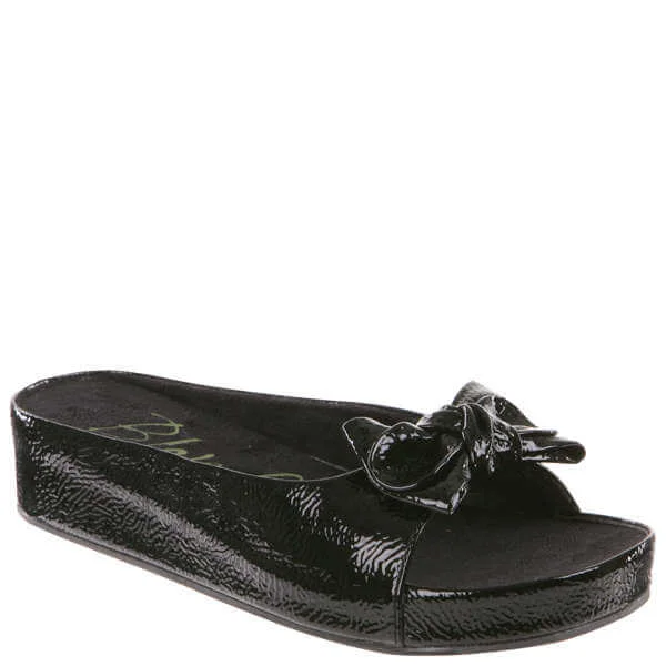 Blowfish Women's Remix Sandals - Black - 4 - Black Image 1