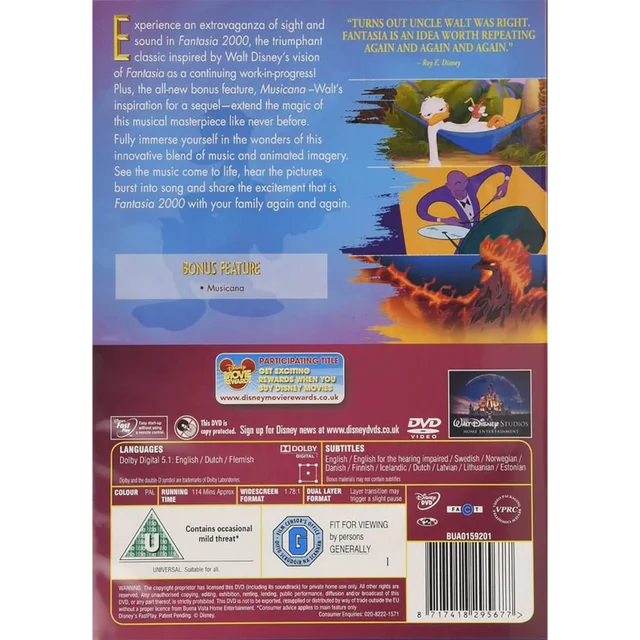 Fantasia 2000 Platinum Edition