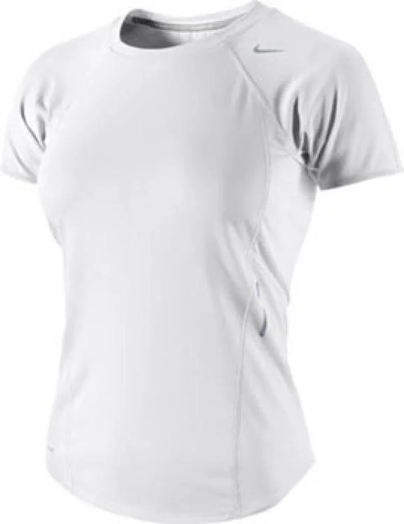 Nike Sphere Short Sleve Top - White - XS - White Image 1