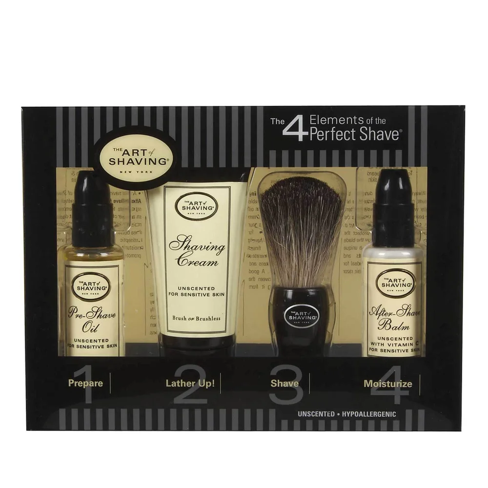 The Art Of Shaving Shave Starter Kit - Unscented Image 1