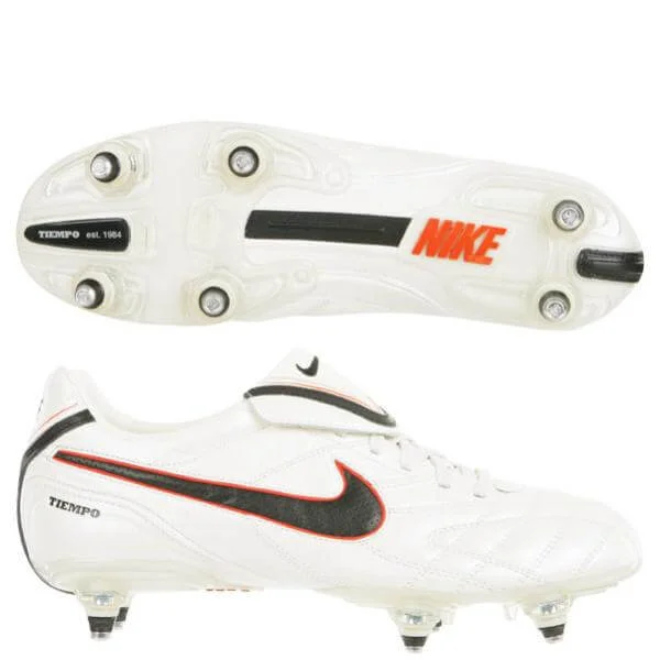 Nike Tiempo Legend III Football Boots SG - 6 - White Image 1