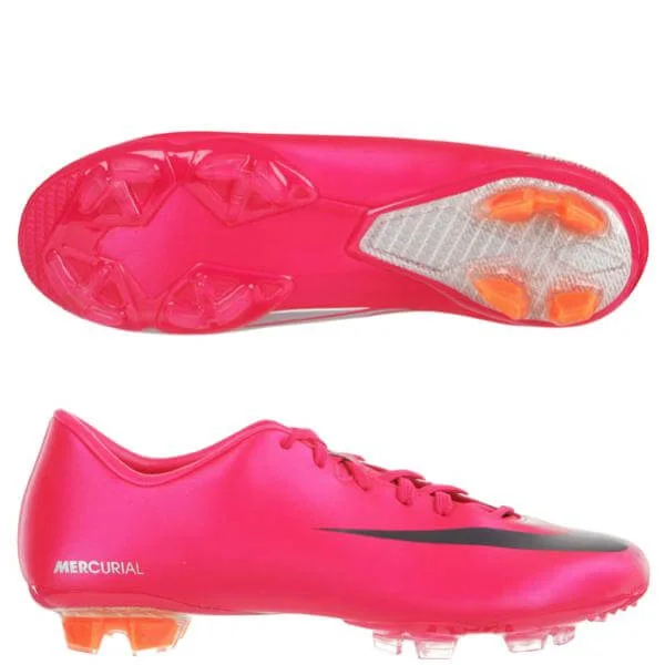 Nike Mercurial Miracle Football Boots FG - 7 - Cherry Image 1