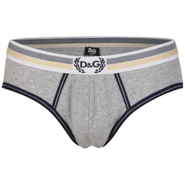 D&G Gold Medal Midi Brief - Grey - S - Grey Image 1