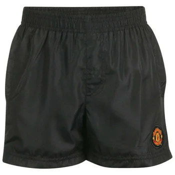 Boys' Manchester United Woven Short - Black